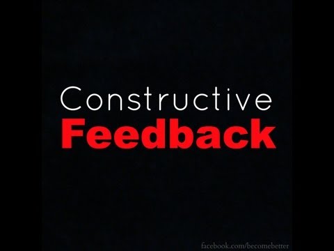 how to provide constructive feedback