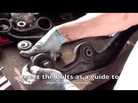how to fit offset bushings