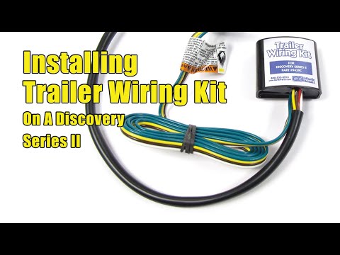 Trailer Wiring Kit Installation: Land Rover Discovery Series 2