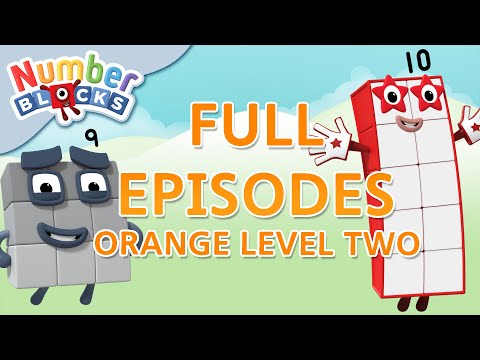 @Numberblocks- Orange Level Two | Full Episodes 4-6 | #HomeSchooling | Learn to Count #WithMe