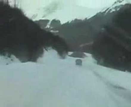 Driving through the Andes in Tierra ...