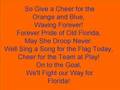 University of Florida Gators Fight Song