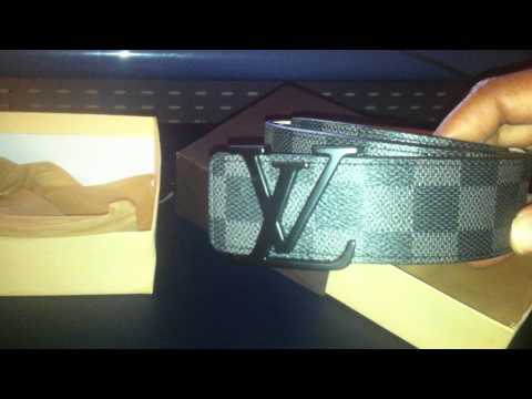 how to fake louis vuitton belt