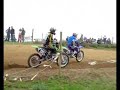 oli smith riding at cleobury mortimer in june 2005. kawasaki 125