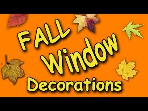 video-linktoworks-Fall Window Decorations