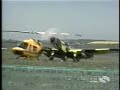 Spitfire kisses Helicopter