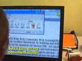 Professor Megan Conway demonstrates ZoomText.