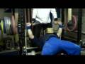 575 x1 Bench Press (PR) Reverse Band 3 Board!
