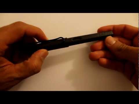 how to fill lamy safari