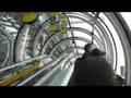 A Year in Europe Vignette - Pompidou Centre escalator, Paris