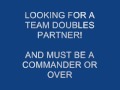 Need halo 3 team doubles partner