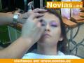 Maquillaje y peinado novias boda en la noche