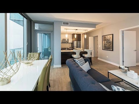 A corner 2-bedroom, 2-bath at the Loop’s luxurious new MILA apartments A corner 2-bedroom, 2-bath at the Loop’s luxurious new MILA apartments