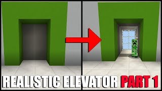 How To Make A Multi Floor Elevator In Minecraft Part 1 Command