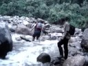 How to cross a river in the Ruwenzoris, Uganda part 2