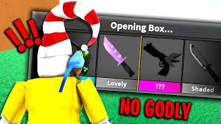 Roblox Murder Mystery 2 How To Get Godlys