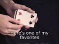 Math's Homemade Gaff Card Routine