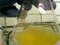 Slime Emulsion the blob in a flask