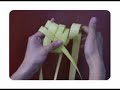 SENI MEMBUAT KETUPAT LEBARAN