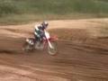 Little motocross crash in tampere