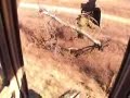 excavator clearing dam