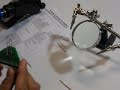 Soldering 64 pin Microchip 16 Bit onto QFP to DIP Adapter