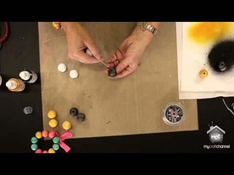 how to dye wooden beads