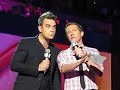 Robbie Williams and Rove McManus Aria Awards Sydney 26/11/09