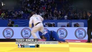 TEDDY RINER, CHAMPION D'EUROPE POUR LA CINQUIÈME FOIS