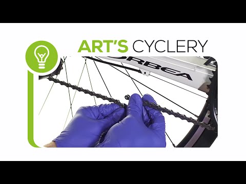 how to fit bike chain
