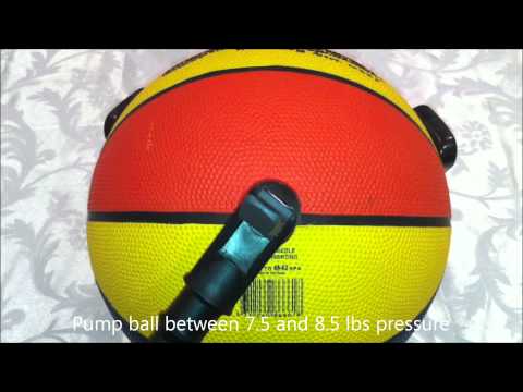 how to tell if a basketball is properly inflated