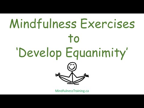 how to practice equanimity