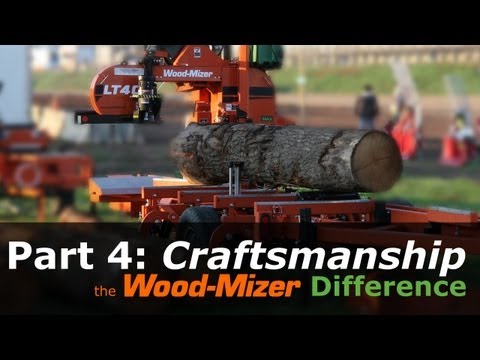 The Wood-Mizer Difference - Part 4: American Built, Quality Craftsmanship Sawing your own lumber with a portable sawmill appeals to many different people. Woodworking hobbyists, sawmill business owners, farmers, home builders are just a few of the many different people that buy a sawmill.
