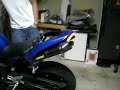 R1 Akrapovic Exhaust Flame