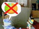 A stop motion animation movie for Mac Vs. PC! While a beanie baby is Mac, and PC is Pinochio!