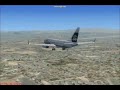 FSX Alaska 737-700 Landing Las Vegas