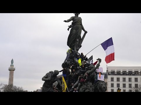 Frankreich: 1 Million demonstrieren gegen Rentenreform auf den Straen - Generalstreik angekndigt