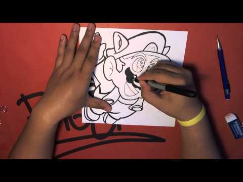 how to draw super mario bros z