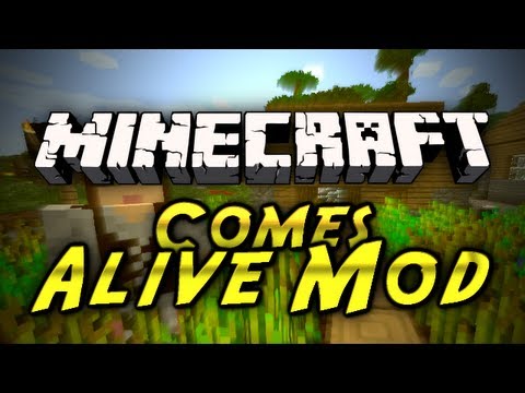 Minecraft Mod Showcases - Minecraft Comes Alive Mod!