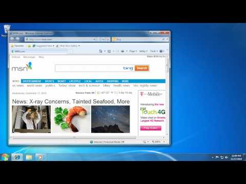 Getting Started with Windows 7 - Lesson 1 - YouTube