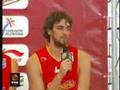 Rueda de prensa de los jugadores de la selección