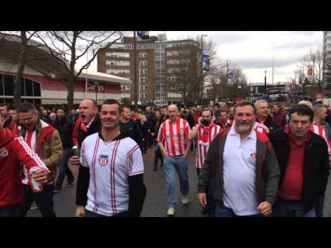 Sunderland - This video is about Sunderland supporters epic weekend at the Capital One Cup Final. Thanks to the members of Ready To Go forum for their contributions to th...