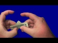 Видеосхема оригами из денег - буксир 
