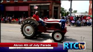Annual Akron Fourth of July Parade 2015