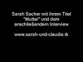 Exklusiv-Interview mit Sarah Sacher