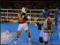 Final Pernell Whitaker (USA) vs. Luis Ortiz (PR) Sweat Pea wins gold. Howard Cosell falls in love.