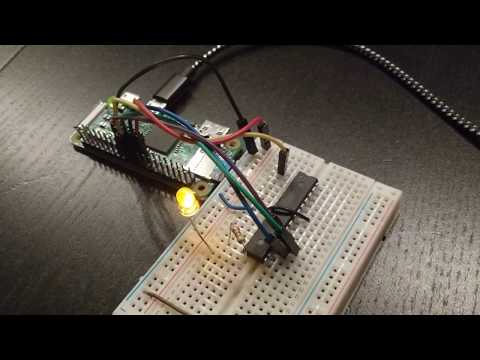 ATmega 328 programmed via Raspberry Pi