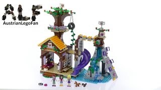 Lego Friends 41122 Adventure Camp Tree House - Lego Speed Build Review