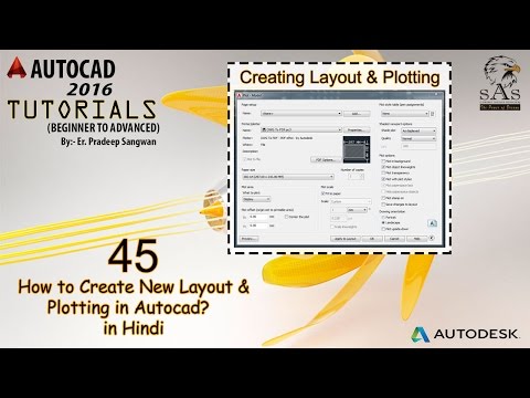New Layout & Plotting in Autocad
