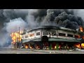 Tonga on fire and in riot mood